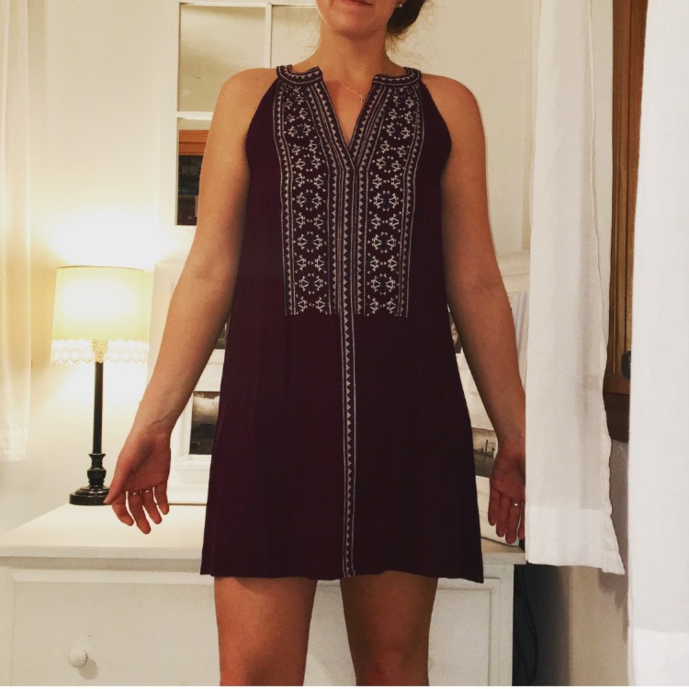 Francesca’s Blue Rain Dress